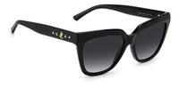 Thumbnail for Women Jimmy Choo Sunglasses: JULIEKA/S - Black(2) - SpecSMART Eye Clinic (Diagonal View)