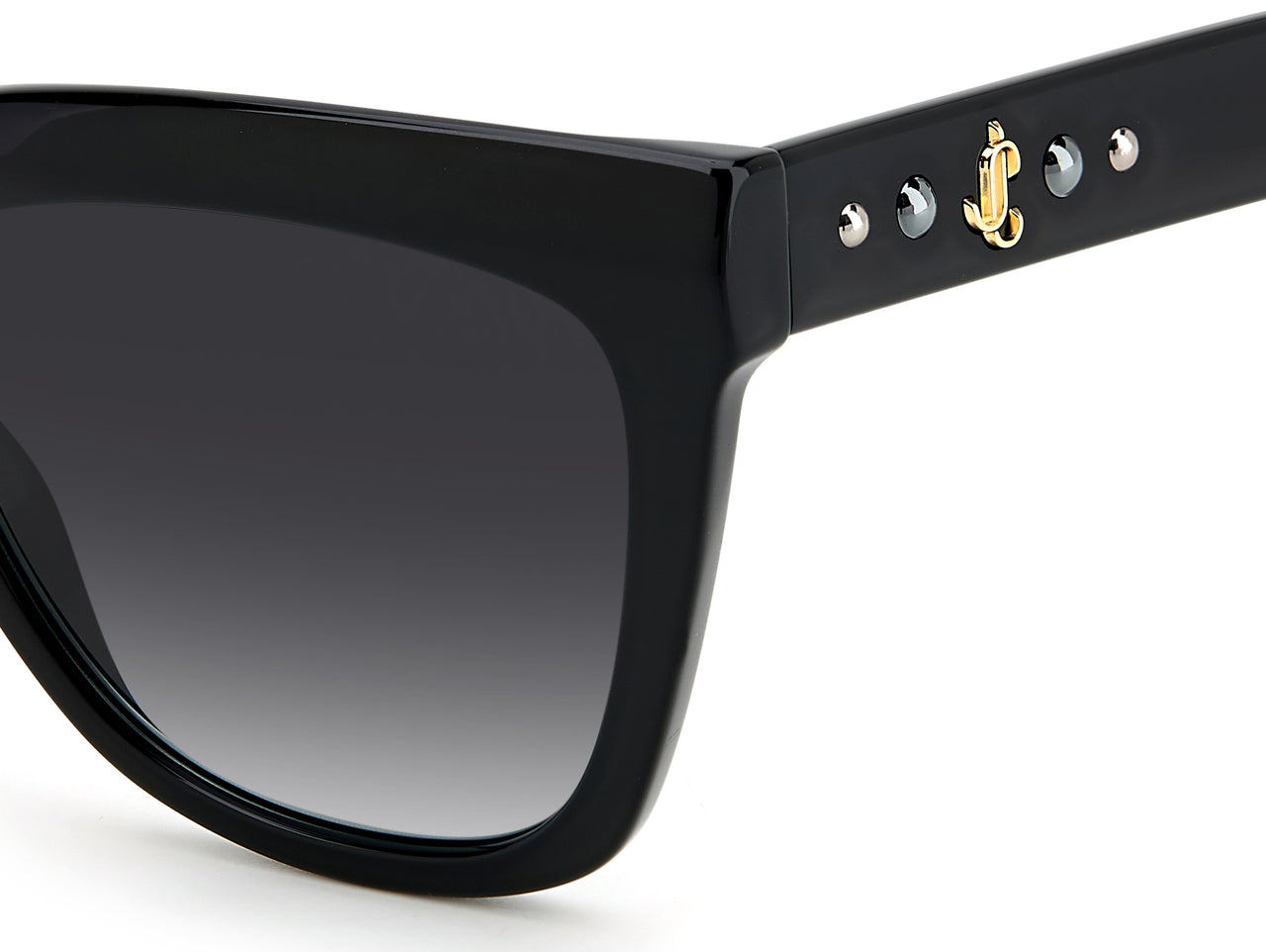 Women Jimmy Choo Sunglasses: JULIEKA/S - Black - SpecSMART Eye Clinic (Zoom View)