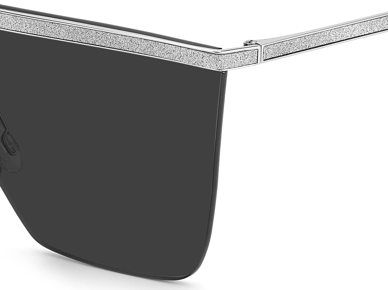 Women Jimmy Choo Sunglasses: LEAH/S - Black Silver - SpecSMART Eye Clinic (Zoom View)