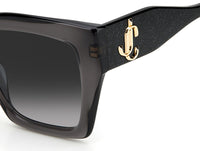 Thumbnail for Women Jimmy Choo Sunglasses: Eleni/G/S - Grey - SpecSMART Eye Clinic (Zoom View)
