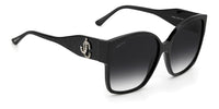 Thumbnail for Women Jimmy Choo Sunglasses: NOEMI/S - Glitter Black(2) - SpecSMART Eye Clinic (Diagonal View)