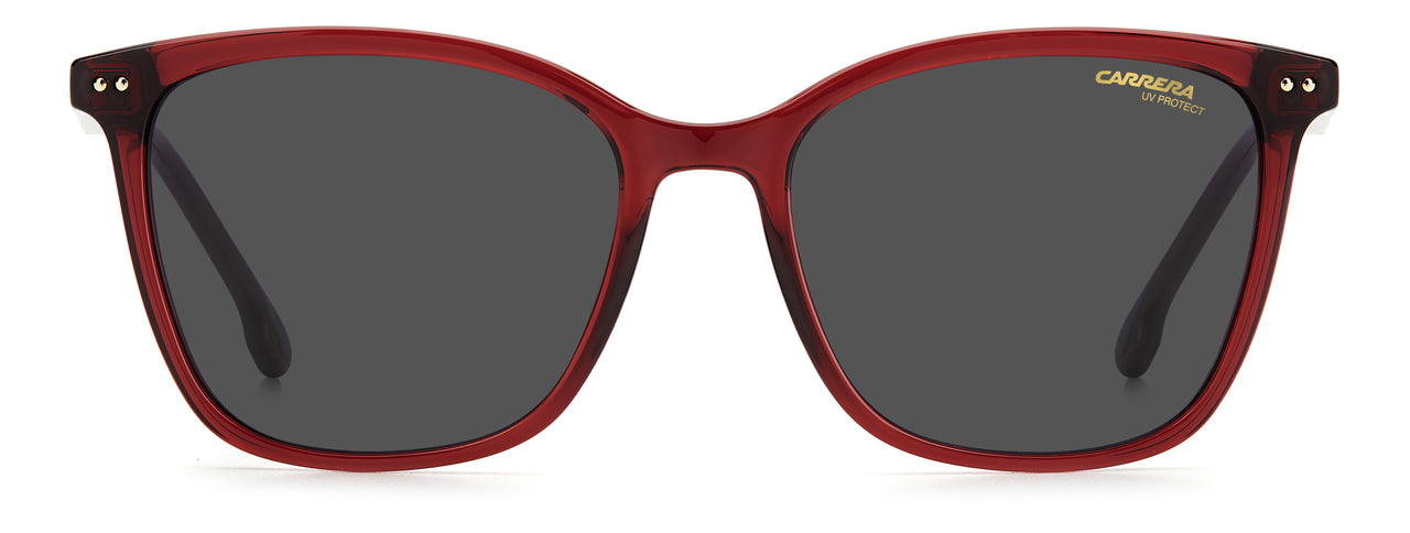 Unisex Carrera Sunglasses: Carrera 2036T/S - Burgundy - SpecSMART Eye Clinic (Front View)