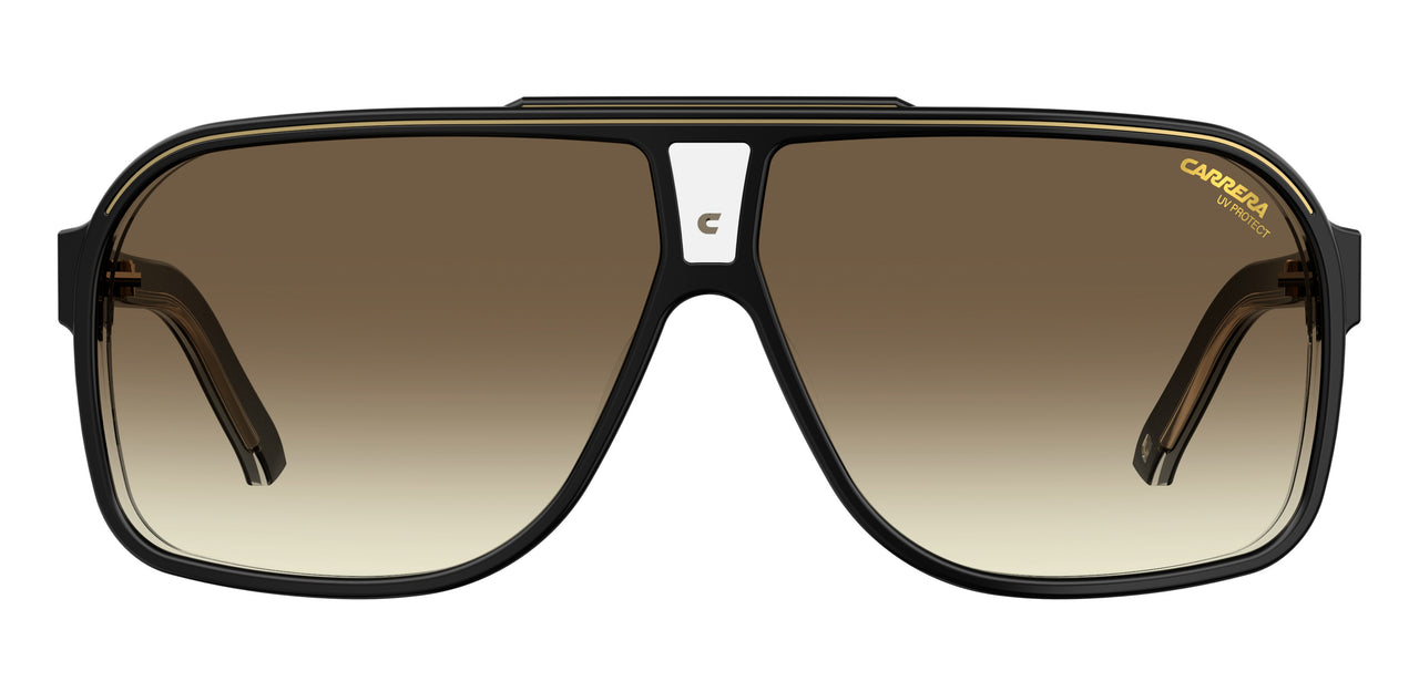 Men Carrera Sunglasses: Grand PRIX 2 - Black - SpecSMART Eye Clinic (Front View)