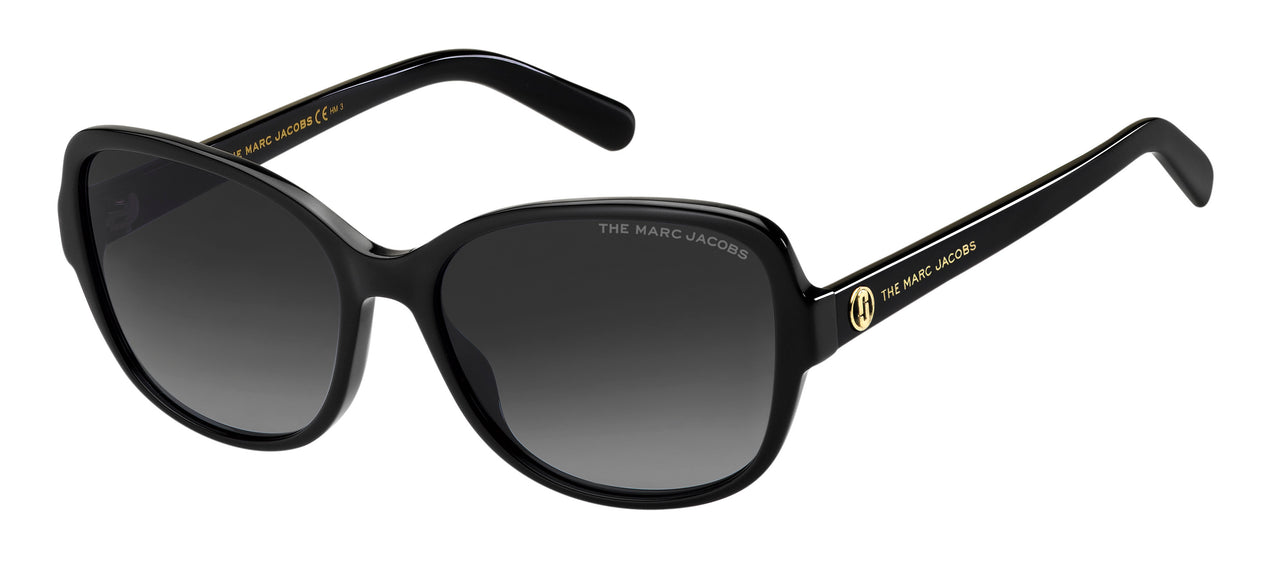 Women Marc Jacobs Sunglasses: Marc 528/S - Black - SpecSMART Eye Clinic (Diagonal View)