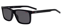 Thumbnail for Unisex Hugo Sunglasses: HG 1013/S - Black Red - SpecSMART Eye Clinic (Diagonal View)