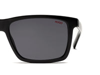 Thumbnail for Unisex Hugo Sunglasses: HG 1013/S - Black Red - SpecSMART Eye Clinic (Zoom View)
