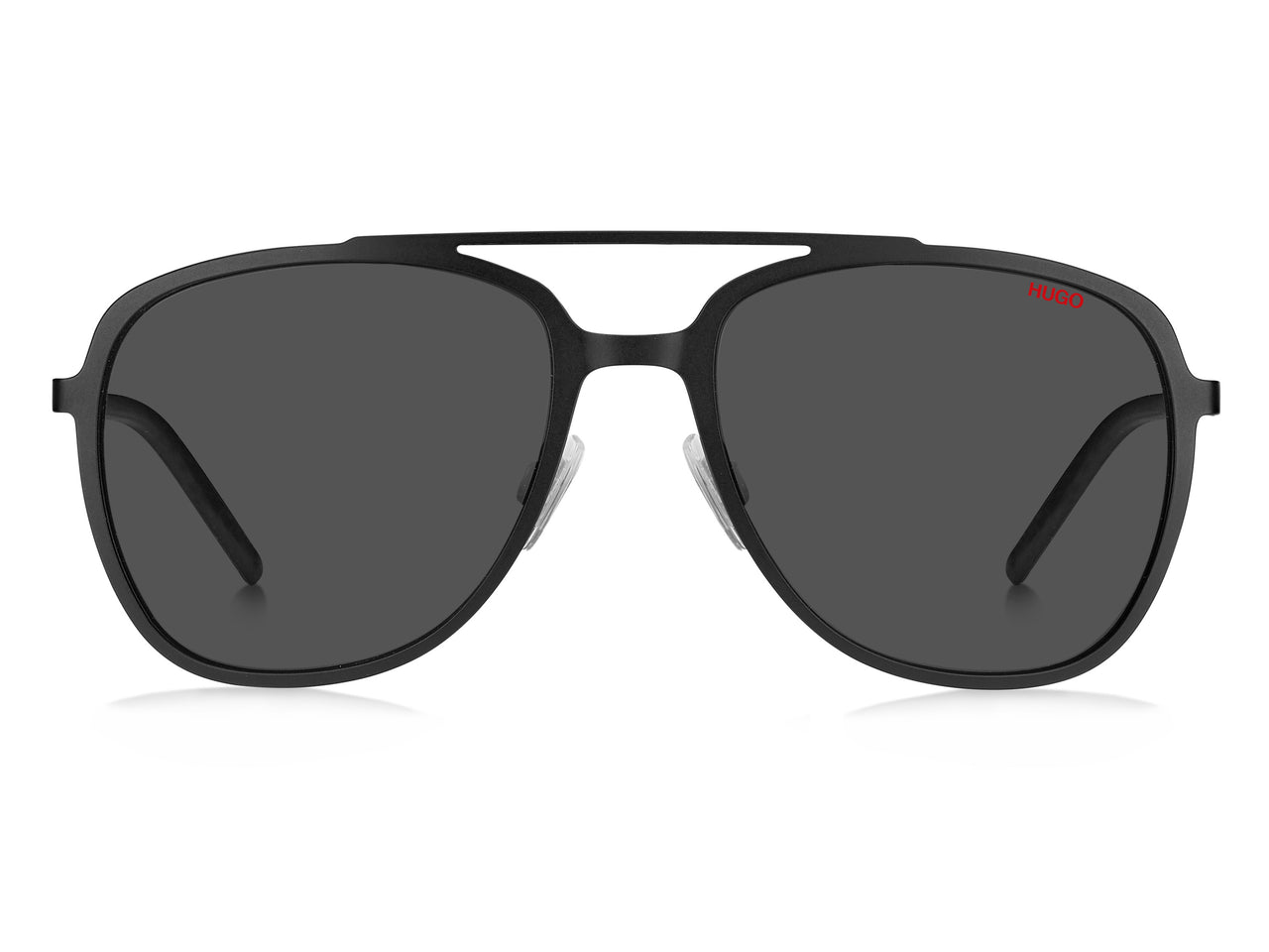 Men Hugo Sunglasses: HG 1100/S - Matte Black - SpecSMART Eye Clinic (Front View)