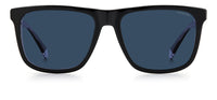 Thumbnail for Men Polaroid Sunglasses: PLD 2102/S/X - Black Crystal - SpecSMART Eye Clinic (Front View)