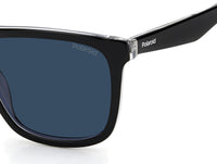 Thumbnail for Men Polaroid Sunglasses: PLD 2102/S/X - Black Crystal - SpecSMART Eye Clinic (Zoom View)