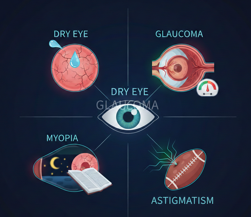 Dry Eye, Glaucoma, Myopia, Astigmatism | SpecSMART Ikoyi Guide