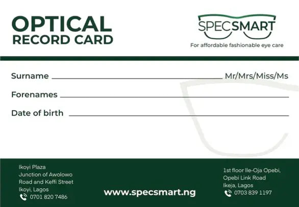 Glasses Prescription Guide | SpecSMART Eye Clinic Ikeja