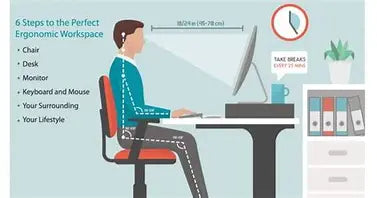 6 steps to the perfect ergonomic work space| SpecSMART Eye Clinic Ikeja