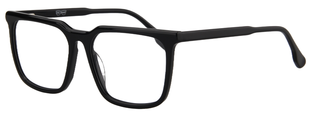 Men Access Eyeglasses : Naci - Black - SpecSMART Eye Clinic (Diagonal View)