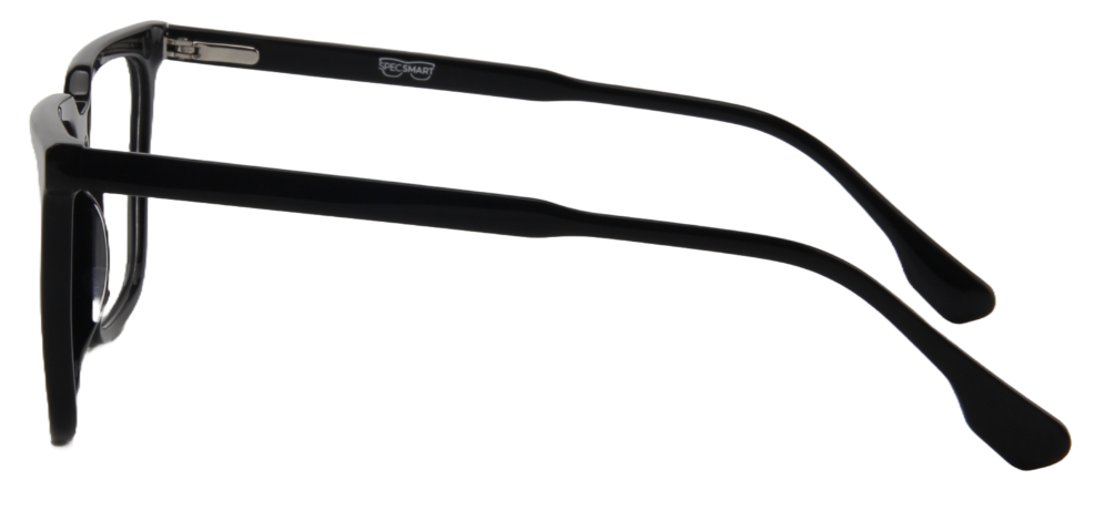 Men Access Eyeglasses : Naci - Black - SpecSMART Eye Clinic (Side View)