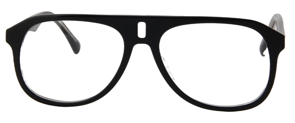 Men Access Eyeglasses : Owen - Black Crystal - SpecSMART Eye Clinic (Front View)