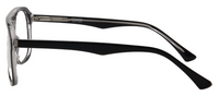Thumbnail for Men Access Eyeglasses : Owen - Black Crystal - SpecSMART Eye Clinic (Side View)