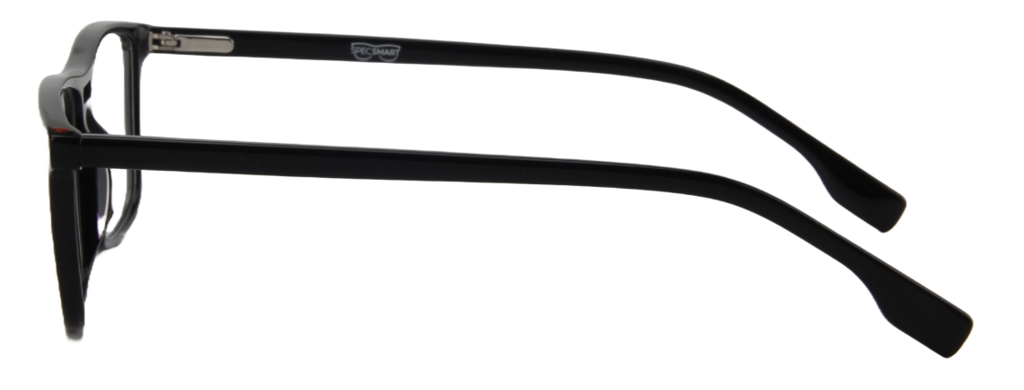 Men Access Eyeglasses : Tyler - Black - SpecSMART Eye Clinic (Side View)