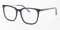 Thumbnail for Men Insignia Eyeglasses: Sadiq- Blue - SpecSMART Eye Clinic (Diagonal View)