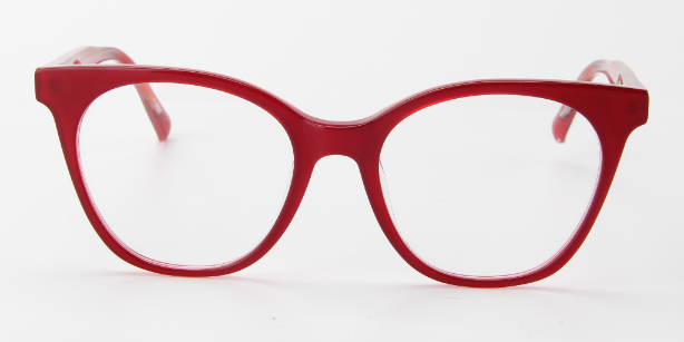 Women Access Eyeglasses: Elena Red - SpecSMART Eye Clinic (Front View)