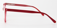 Thumbnail for Women Access Eyeglasses: Elena Red - SpecSMART Eye Clinic (Side View)