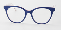 Thumbnail for Women Access Eyeglasses: Elena Blue - SpecSMART Eye Clinic (Front View)