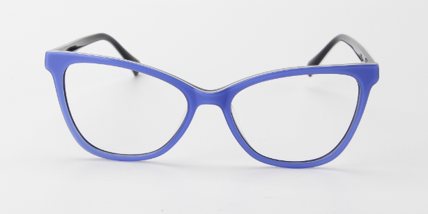 Women Access Eyeglasses: Madden Blue - SpecSMART Eye Clinic (Front View)