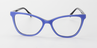 Thumbnail for Women Access Eyeglasses: Madden Blue - SpecSMART Eye Clinic (Front View)