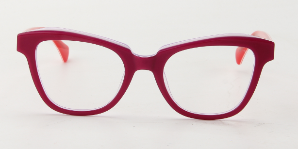 Women Access Eyeglasses: Cora Pink - SpecSMART Eye Clinic (Front View)