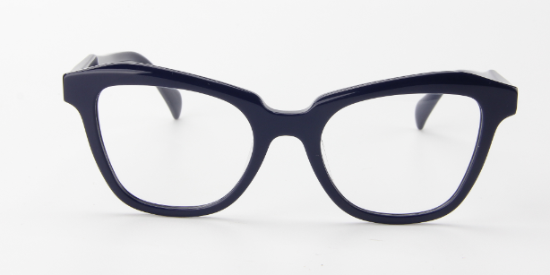 Women Access Eyeglasses: Ember Dark Blue - SpecSMART Eye Clinic (Front View)