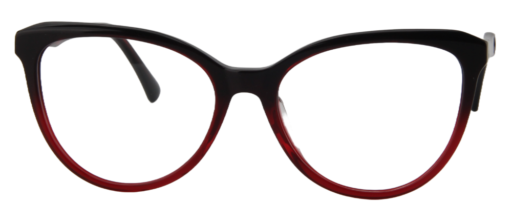 Women Access Eyeglasses : Kate - Red - SpecSMART Eye Clinic (Front View)