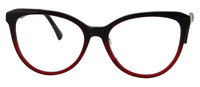 Thumbnail for Women Access Eyeglasses : Kate - Red - SpecSMART Eye Clinic (Front View)