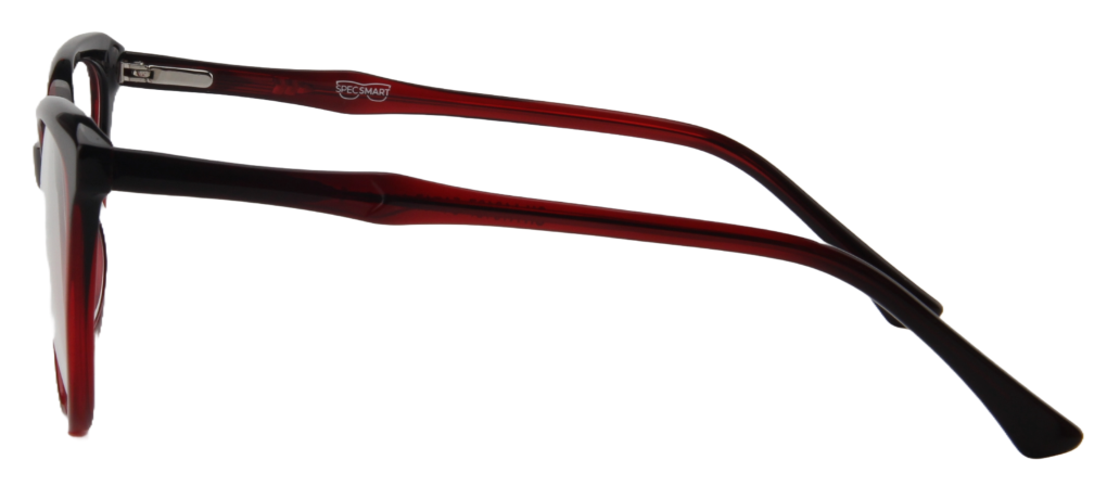 Women Access Eyeglasses : Kate - Red - SpecSMART Eye Clinic (Side View)