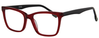 Thumbnail for Women Access Eyeglasses : Nina - Red Black - SpecSMART Eye Clinic (Diagonal View)