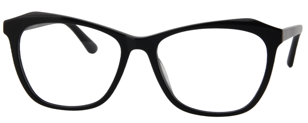 Women Access Eyeglasses : Nasa - Black - SpecSMART Eye Clinic (Front View)