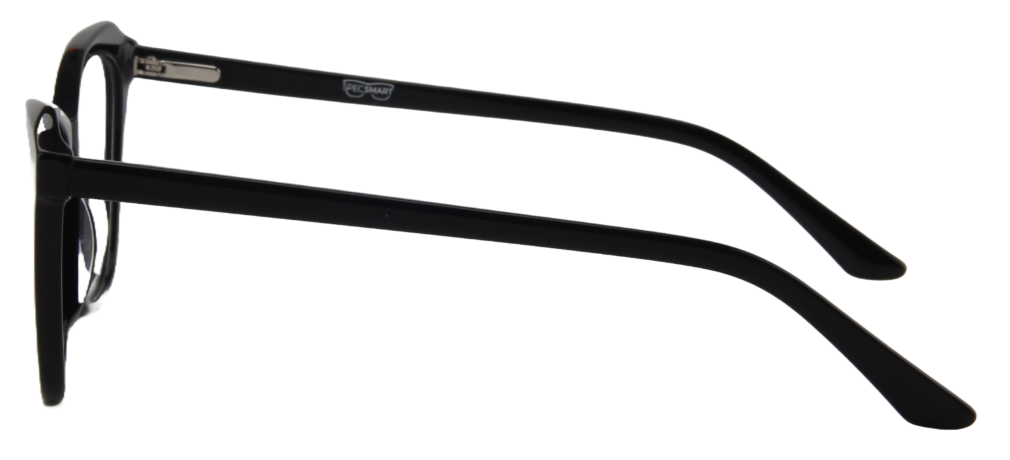 Women Access Eyeglasses : Nasa - Black - SpecSMART Eye Clinic (Side View)