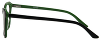 Thumbnail for Women Access Eyeglasses : Nasa - Black Green - SpecSMART Eye Clinic (Side View)