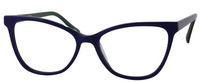 Thumbnail for Women Access Eyeglasses : Madden - Blue Green - SpecSMART Eye Clinic (Front View)