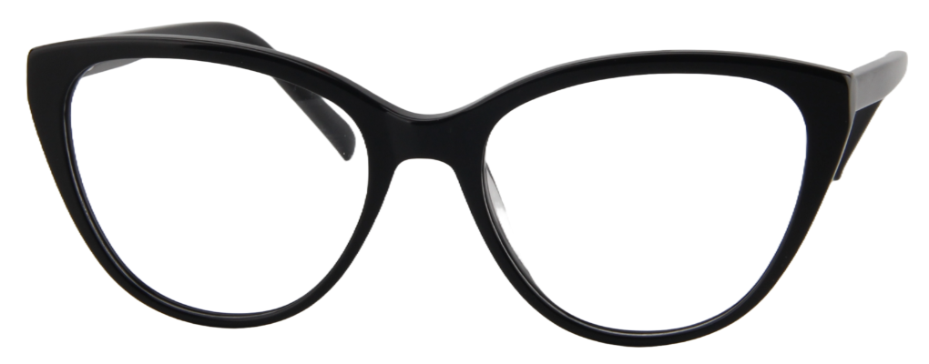 Women Access Eyeglasses : Grace - Black - SpecSMART Eye Clinic (Front View)
