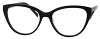 Thumbnail for Women Access Eyeglasses : Grace - Black - SpecSMART Eye Clinic (Front View)