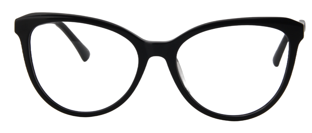 Women Access Eyeglasses : Kate - Black - SpecSMART Eye Clinic (Front View)
