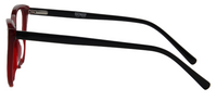 Thumbnail for Women Access Eyeglasses : Grace - Red Black - SpecSMART Eye Clinic (Side View)