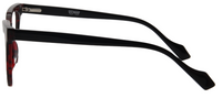 Thumbnail for Women Access Eyeglasses : Teckla - Burgundy Black - SpecSMART Eye Clinic (Side View)