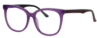 Thumbnail for Women Access Eyeglasses : Jenny - Purple Burgundy - SpecSMART Eye Clinic (Diagonal View)
