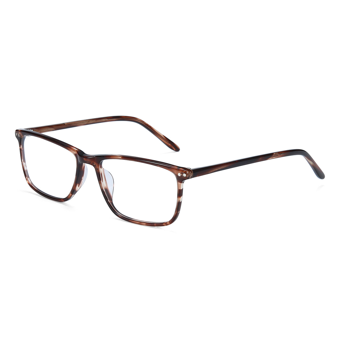 Men Access Eyeglasses: Fraser  Demi - SpecSMART Eye Clinic (Diagonal View)