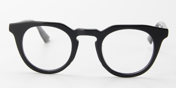 Men Access Eyeglasses: Edu Black - SpecSMART Eye Clinic (Front View)