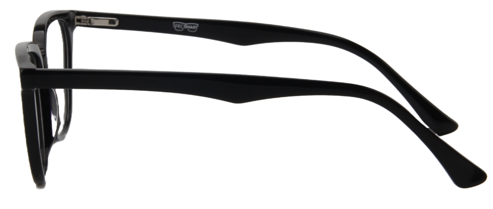 Men Access Eyeglasses : Neal - Black - SpecSMART Eye Clinic (Side View)