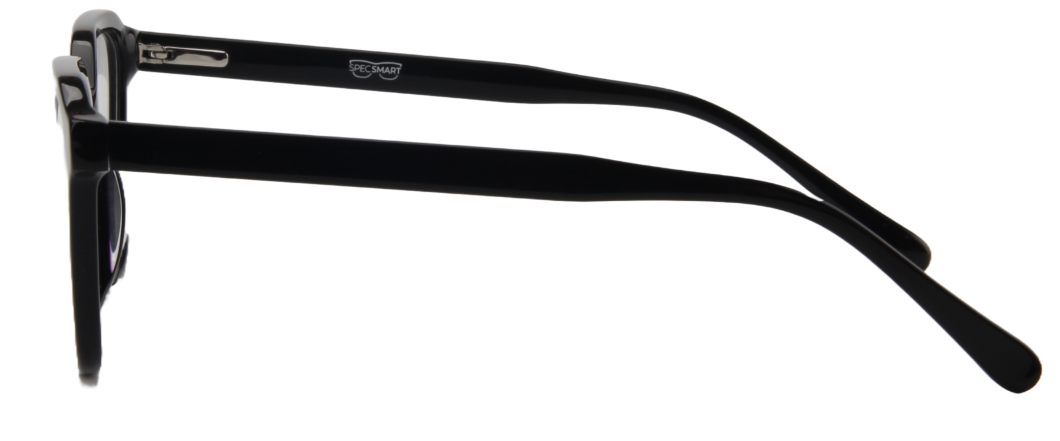 Men Access Eyeglasses : Tino - Black - SpecSMART Eye Clinic (Side View)