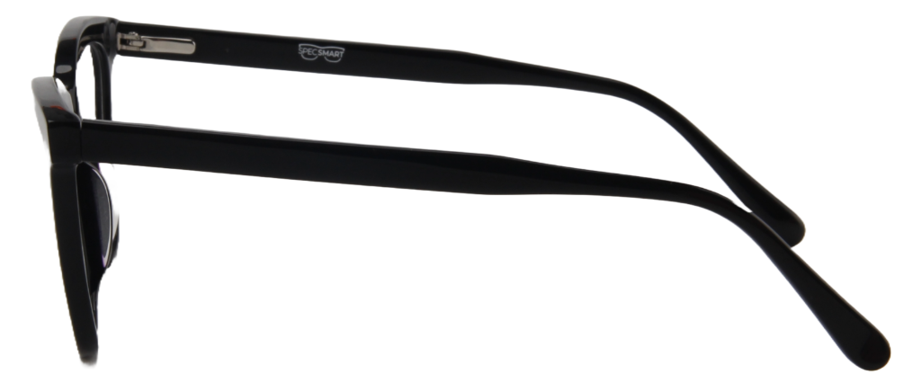 Men Access Eyeglasses : Cala - Black - SpecSMART Eye Clinic (Side View)