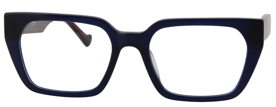 Men Access Eyeglasses : Ugo - Dark Blue Burgundy - SpecSMART Eye Clinic (Front View)