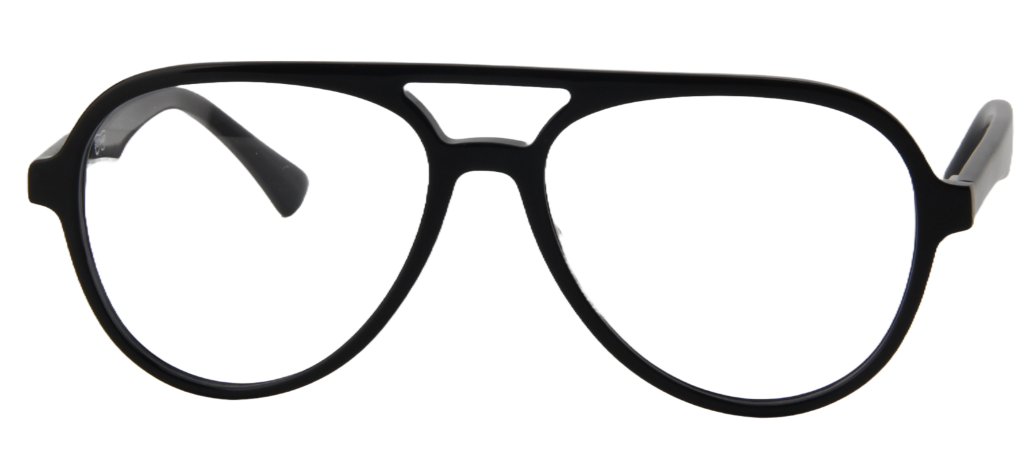 Men Access Eyeglasses : Eilo - Black - SpecSMART Eye Clinic (Front View)